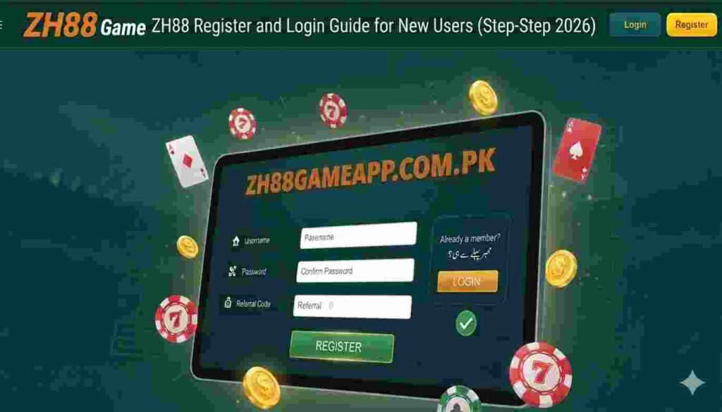 ZH88 Login Image