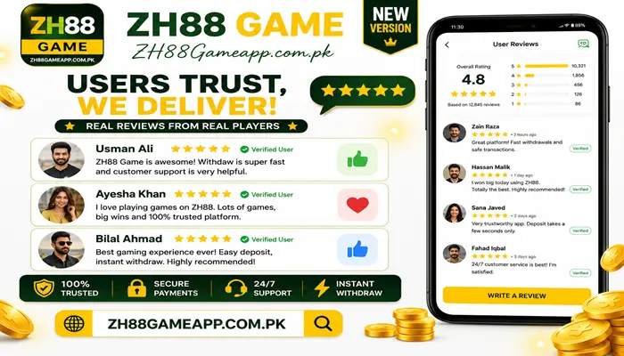Zh88 Game Users Reviews in 2026
